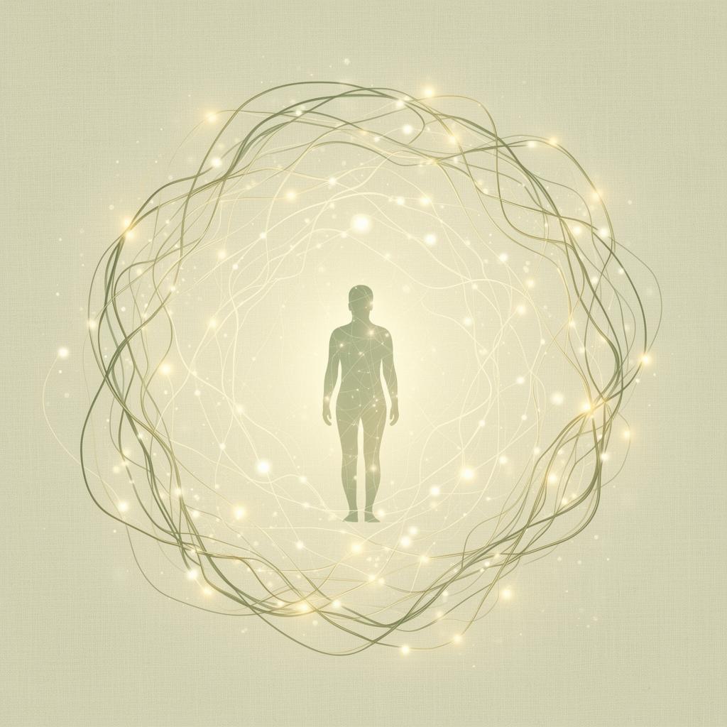 An ethereal network of human connections